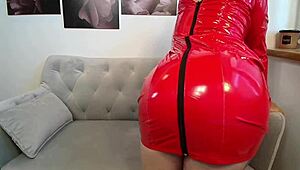 new hot fetish outfit unveiled in a steamy european striptease