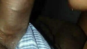 Pretty Blonde Slut Sucks And Licks Monster Black Cock Until Cum