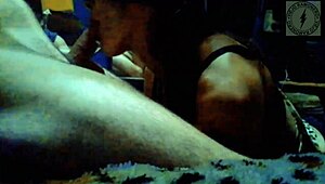 Argentina amateur gives pov blowjob to big cock.