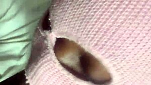 Thick ebony takes big black cock doggy from ex boyfriend