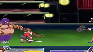 final fuck hentai game pornplay ep 2 asukina sex wrestling on the ring with rough fight gangbang creampie