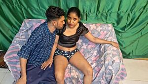 Horny college couple hanif and adori have rough sex at home with big cock close-ups