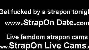 you promised to let me peg you with strapon