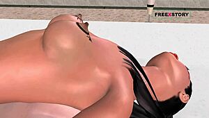 Wow, Tamil Audio Story About Super Hot Pussy In Animated Cartoon 3D Porn Threesome!