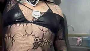 Hell yeah! Alina Modelista, your sexy stripper, rips clothes off!