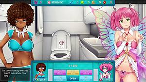 HuniePop 2 Double Date Episode 1: Big Tits And Ass Threesome