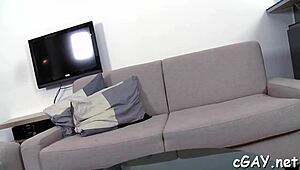 huge penis in homosexual action, focusing on big cocks and monster sizes