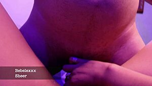 Cute Latina Submissive Spreads Ass and Uses Toys in Doggystyle for Cum