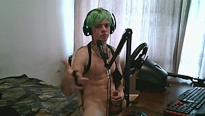 Dr. Victor Escobar's Really Hellish Masturbation On Webcam