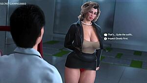 This is what his stepmom wanted in apocalust 11, the 3d porn game asks