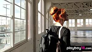 flexible redhead kayla coyote dances naked daily