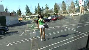 Lady Screams During Titty Fuck And Fucking For Cash!