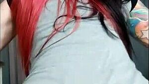 hot brazilian babe twerking in short dress showing tight panties