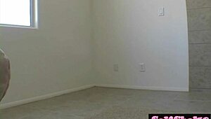 Anne's nude dancing striptease with masturbation