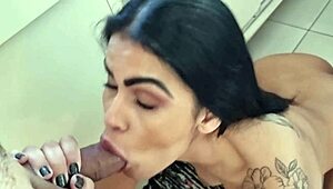 Latina Girl Gets Fucked In The Kitchen By Big Bambu Like A Naughty Slut