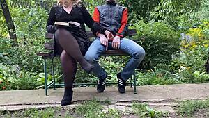 pulp fiction movie parody with handjob and cumshot scenes 😏