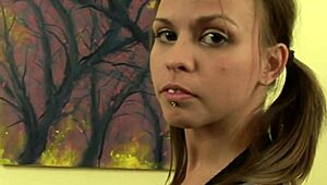 Cute Girl Loves It Rough, Face Covered In Hot Cum