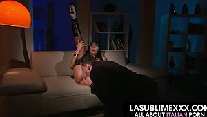 Ever wonder how swingers double penetrate my classy wife?