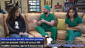 I felt so weird as Doctor Tampa tested Mara Luv with electrical stim