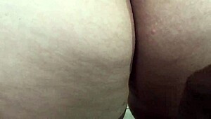 Fucking Big Ass BBW With Monster BBC In POV Interracial Session.