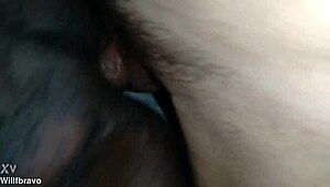 i tried to blow the big black cock, but ended up getting fucked bareback