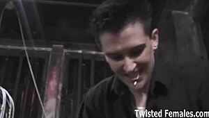 let’s watch her take heavy punishment with tight bondage and toys today. she’s bound and ready for more.