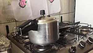 Fucking Big Ass BBW With Monster BBC In POV Interracial Session.