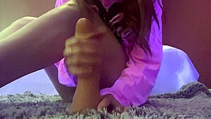 Feeling the Intense Edging as I Follow Femdom Jerk Off Instructions on Day 2