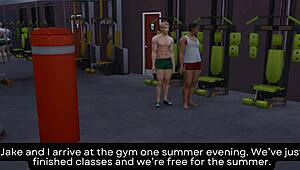 owen and jake fuck the new neighbor couple in gym foursome