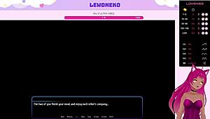 hey, vtuber lewdneko here playing harem hotel part 30 with wild toys!