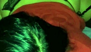 Amateur woman starts shy but turns wild in contrasting cock sucking session.