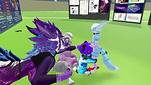 Gay vr scene with hoes engaging in hardcore actions