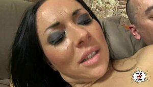 Intense blowjob and masturbation in bent over doggystyle without script.