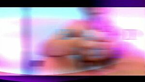 In this pov scene, the blonde teen rides a big cock while two cameras capture every angle.