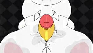 Teacher Toriel From Deltarune Faces A Challenging Game Scenario With Big Tits And Monster Cock Elements