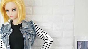 Android 18 Sex Doll Got Me Hooked! Anime Teen Toy Fucking Is Wild, Y'all! 🔥
