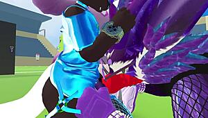 Gay vr scene with hoes engaging in hardcore actions