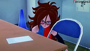 Dragon Ball Zex: Android 21 Traps Gohan