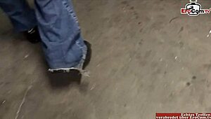 this devoted teen 18+ takes deepthroat, anal, and facial in group threesome