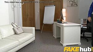 Fake Agent Teaches Stunning German Babe Porn Sex Lesson