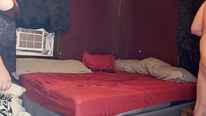 Feeling intense pleasure with anal dildo