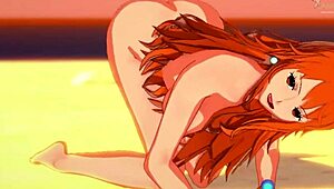 Nami Horny for Tight Jeans Removal in One Piece