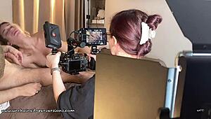 Petite Latina Teen Screams During Anal Pain BTS