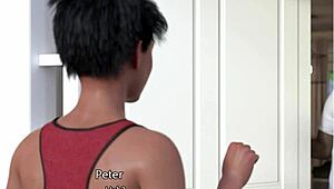 damn, golden boy bangs blonde milf outdoors in wild cartoon action!