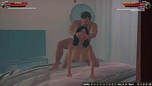 Ethan Battles Slutania In A Naked Fighter 3D Wrestling Match With Rough Sex And Anal