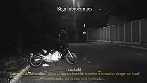 Casada Se Exibi Na Rua Com O Comedor Corno Voyeur Filma E Legenda A Adrenalina