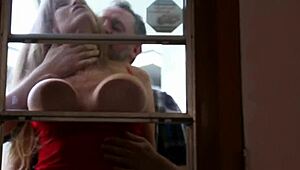 i watched darla crane gettin a big facial all over her pretty face, it was so hot