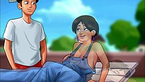 Summertime saga 127: erotic milf big ass scene