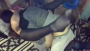 so, my girlfriend, this latina chick, begged me to record us banging missionary style on my phone.