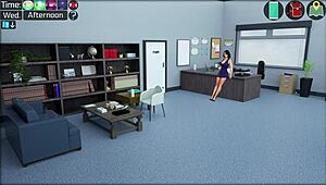 Complete Gameplay of Milfy City Part 28 with Office Blowjob